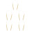 5Pcs Wooden Circular Knitting Needles For Hand Weaving 6