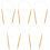 5Pcs Wooden Circular Knitting Needles For Hand Weaving 3