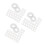 150 Pcs Earring Clip Pads Circle Nonskid Small Earring Ring Pads 5