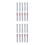 20Pcs Portable Plastic Lip Balm Bottles Assorted Color Lip Gloss Tubes 7