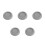 5Pcs Stair Gate Wall Protector Plastic Bumper Cup For Baby Safety 8