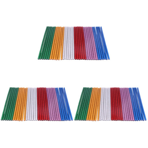180 Pcs Colored Hot Glue Sticks For Diy Crafts 1