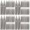 60 Pcs Universal Fountain Pen Nibs Replacement Tips For Students 5