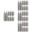 60 Pcs Universal Fountain Pen Nibs Replacement Tips For Students 6