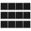 36 Pcs Adhesive Foam Pads Insulation High Temp Foam Sheets 3