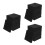 36 Pcs Adhesive Foam Pads Insulation High Temp Foam Sheets 9