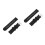 2 Pcs Retro Silicone Watch Band Classic Universal Strap 5