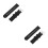 2 Pcs Retro Silicone Watch Band Classic Universal Strap 8