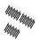 30 Pcs Fountain Pen Ink Converter Refill Tube Spring Accessory 10