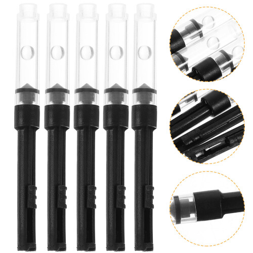 30 Pcs Fountain Pen Ink Converter Refill Tube Spring Accessory 2