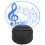 3D Musical Notes LED-Licht USB Touch Tisch 3