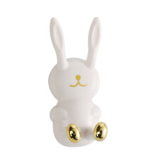 Cartoon Wall Hook Hanger Multifunctional Hanging Bracket For Home Bathroom Toothbrush Cup Holder Elegant White