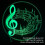 3D Musical Notes LED-Licht USB Touch Tisch 14