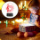3D Musical Notes LED-Licht USB Touch Tisch 9