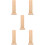 5Pcs Wooden Temple Tablet Memorial Prop For Temple 10