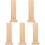 5Pcs Wooden Temple Tablet Memorial Prop For Temple 4