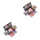 2Stk Multi Color Makeup Kit Mit Make-Up Palette Und Lippen Gloss 3