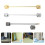 3Pcs Men's Collar Bar Pins Tie Clips Brooch Garment Accessory 10