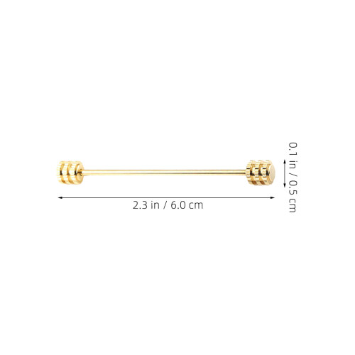 3Pcs Men's Collar Bar Pins Tie Clips Brooch Garment Accessory 1