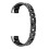 Edelstahlarmband Damen Inlay Strass Armband 8