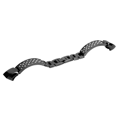 Edelstahlarmband Damen Inlay Strass Armband 1