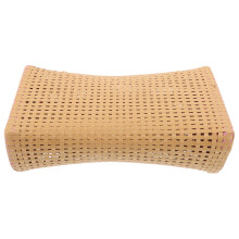 4Pcs Yellow Hollow Woven Cooling Cushions Sauna Neck Headrest Pillows