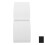 2Pcs Blank Mini Sketch Pad For Animation And Cartoon Drawing Black 1