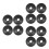 12 Pcs Replacement Tip Protectors For Trekking Poles And Hiking Sticks 9