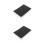 2Pcs Blank Mini Sketch Pad For Animation And Cartoon Drawing Black 10