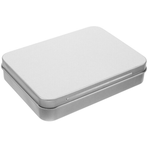 2Pcs Tin Box With Lid Tinplate Storage Container 1
