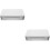 2Pcs Tin Box With Lid Tinplate Storage Container 8