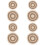 8 Pcs Woven Coaster And Round Placemat Dining Table Accessory 7
