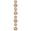 8 Pcs Woven Coaster And Round Placemat Dining Table Accessory 10