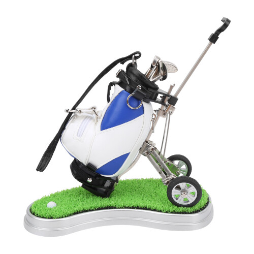 Desktop-Golfstift-Set, 3 Kugelschreiber und 1