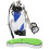 Desktop-Golfstift-Set, 3 Kugelschreiber und 4