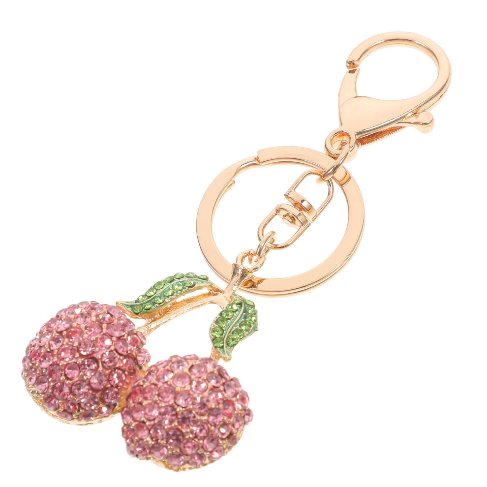 4Pcs Cherry Hanging Charm Keychain Pendant For Wallet Phone 013798299211