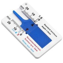 Depth Gauge Tyre Depth Vernier Caliper Tire Thickness Gauge Auto Wheel Monitoring System Car Repair Tool