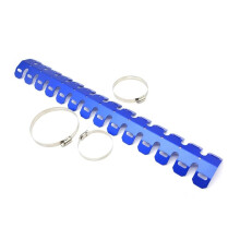 Motorcycle Exhaust Shield Protector Cover Compatible With RM 85 RM 125 RM 250 490 Mm Blue