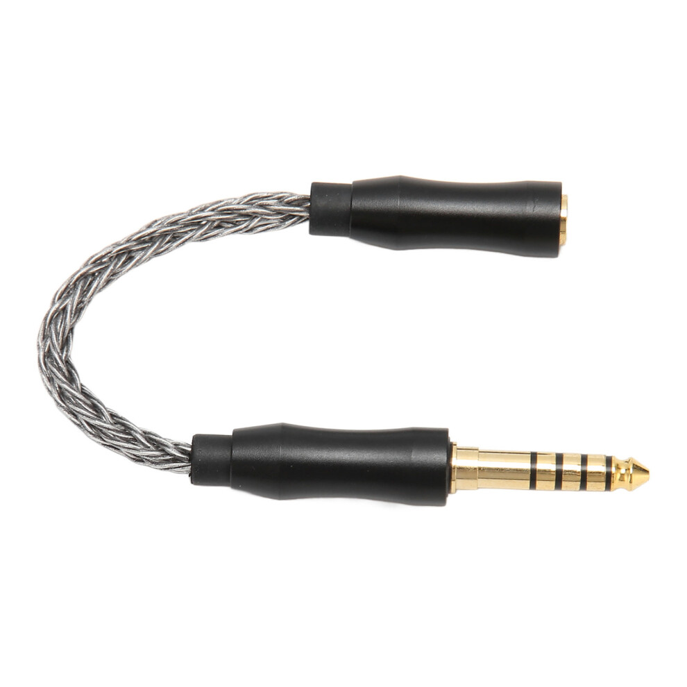 2.5Mm Female To 4.4Mm Male Copper Audio Adapter Cable 14Cm Cold Grey 3101352213043