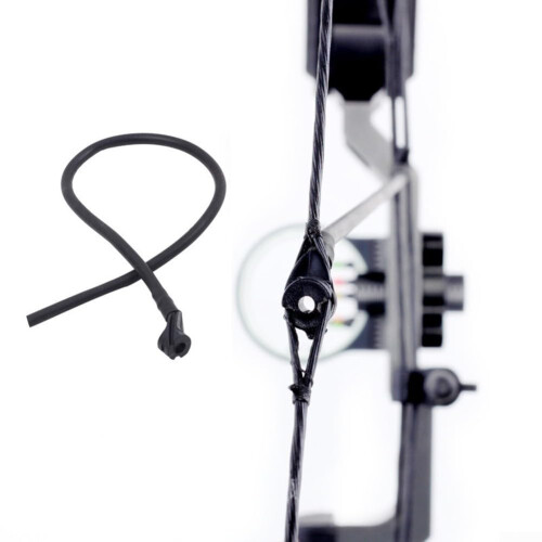 Flexible Silicone Peep Sight For Compound Bows, 1/8 Inch Hole Size, Silicone Material, Archery