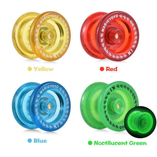 Unresponsive Yo-Yo 5-Saiten, 57,15  39,95 mm, Blau 1