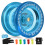 Unresponsive Yo-Yo 5-Saiten, 57,15  39,95 mm, Blau 3
