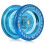 Unresponsive Yo-Yo 5-Saiten, 57,15  39,95 mm, Blau 8