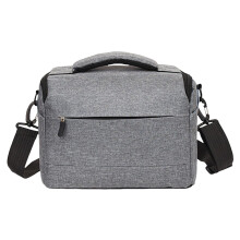 Portable Nylon Carrying Storage Box Case Nylon Projector Case Single Shoulder Pouches For Play3/Play5 Projectors Grey