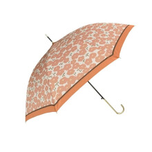 Travel Umbrella Automatic Open Golf Umbrella For Rain And Sun Oversized Waterproof Windproof Retro Style Color A