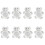 8Pcs Safety Rear Facing Car Seat Mirror 2