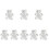 8Pcs Safety Rear Facing Car Seat Mirror 5
