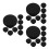 24 Pcs Flexible Silicone Plug Waterproof Cap For 16.8-17.8mm Holes 8