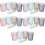 25 Pcs Plastic Bathroom Cups For Toothbrush Storage 9