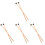 4 Pairs Professional Tongue Drum Mallets Marimba Sticks 4
